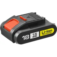 Аккумулятор ПУЛЬСАР 18В, 1,5Ач, Li-Ion, в коробке