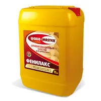 Огнебиозащита Wood Master Фенилакс 6 кг 1-2 гр. огнезащиты (золотисто-коричневый цвет) всесезонная (до -15°С)