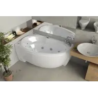 Ванна AQUATEK "Бетта" левая 170х97 с гидромассажем (пн с фронт.экраном),с ножками