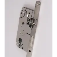 Замок дверной под цилиндр HANDLE DESIGN 8001С SN матовый никель