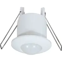 Датчик движения и освещенности Feron 500W 6m 360° белый, SEN50