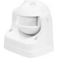 Датчик движения и освещенности Feron 230V 1100W 12m 180° белый, SEN11/LX-39