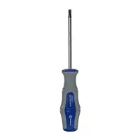 Отвертка Torx Tamper-27 х 100 мм, КОБАЛЬТ, Ultra Grip, CR-V, двухкомпонентная рукоятка, подвес
