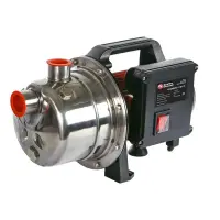 Насос садовый (поверхностный) QUATTRO ELEMENTI Giardino 1001 Inox (1000 Вт, 3600 л/ч, для чистой, 40 м, 6,4 кг)