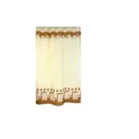 Штора для ванной ZALEL полиэстер, 180*200 см, арт.1031, бежевая