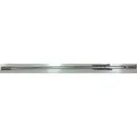 Карниз для ванной ZALEL без пружины с кольцами, хром, 110-200