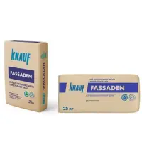 Клей KNAUF ФАССАДЕН для пенополистирола и минеральной ваты 25 кг (Ярославль)