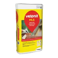 Раствор кладочный VETONIT ML5 цвет 150 кремово-белый 25 кг