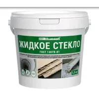 Клей ЖИДКОЕ СТЕКЛО BITUMAST 1,5 кг