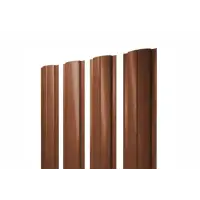 Штакетник металлический Grand Line Slim полукруглый 0.45 мм RAL **, длина *пог.м