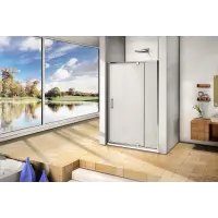 Ограждение душевое Good Door ORION WTW-PD-140-G-CH 1400х1850