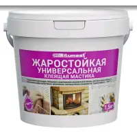 Мастика клеящая BITUMAST жаростойкая универсальная 1,5кг (до +1200ºС)
