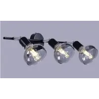 Бра СПОТЫ "Адгезив" РС21852 BK+CR/3C
