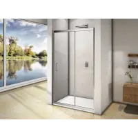 Ограждение душевое Good Door NEO WTW-120-C-CH 1200х1850