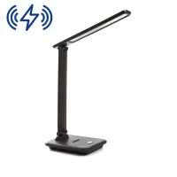 Лампа настольная Feron коричневая DE1728 25W, 3000-6000К, 100-240V, складная*