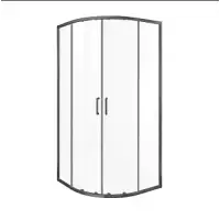 Ограждение душевое Good Door LITE R-100-C-GM