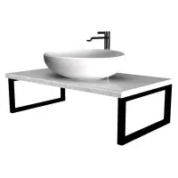Столешница 1МАРКА GRUNGE LOFT 100 Бетон светлый