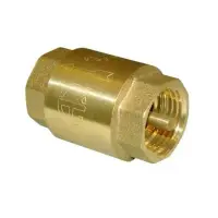 Клапан обратный с латунным сердечником FF 1/2 AQUALINK 200/20