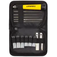 Набор цанг для гравёра STAYER, 3,2мм-1шт, 2,4мм-1шт, 1,6мм-1шт