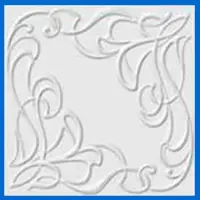 Потолочная плита Лагом экструзионная 5402 50*50 (8 штук-2 кв.м)