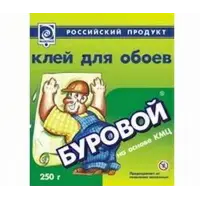 Клей обойный Буровой 0,5кг (на основе КМЦ)
