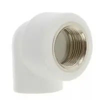 Угол комбинированный PPR 25x3/4" BASE сталь с внутренней резьбой Россия