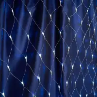 Гирлянда - сеть электрическая, 240 LED 4000К, 1,5х2м + 1.5м, CL30 Feron