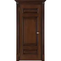 Дверь PORTE VISTA Рим глухая коньяк красный тон 19 80, шпон