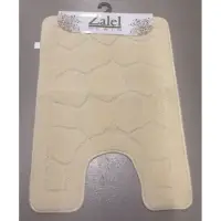 Коврик под унитаз ZALEL/Vanna Lux B 50*80/57*80 CHREAM