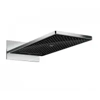 Душ верхний HANSGROHE Raindance Rainmaker Select 586*258мм, 3jet, хром/черный