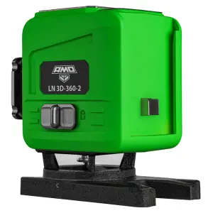 Уровень лазерный AMO LN 3D-360-2 с зеленым лучом