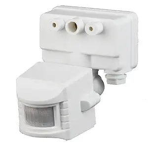 Датчик движения ЭРА MD 02 прожекторный 1200Вт, IP-44, 12м*