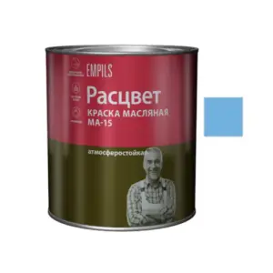 Краска МА-15 голубая РАСЦВЕТ 2,7кг