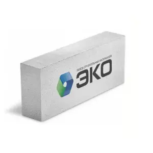 Газобетонный блок 75х250х600 мм D500 / B3.5 / F100 Эко 0,01125 м3