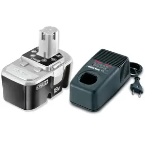 Аккумулятор Ryobi + зарядное устроймтво, BCP1817M,18В,1.7Ач,NiCd