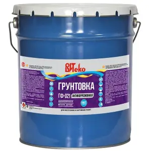 Грунтовка ГФ-021 красно-коричневая 20кг ВИТЕКО ГОСТ 51693-2000