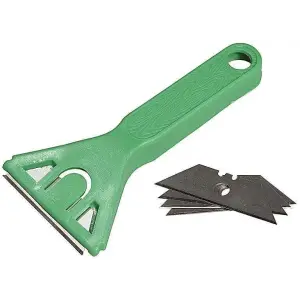 Скребок STAYER "STANDARD", пластмассовый, с 5 лезвиями, 60мм