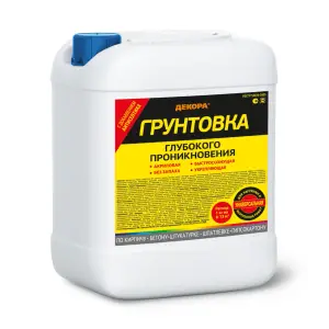 Грунт глубокого проникновения ДЕКОРА 5 кг