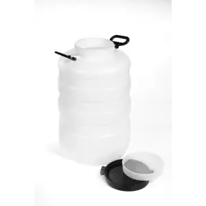 Бочка 50 л белая (V=54,5л) пластик