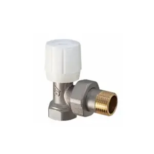 Клапан регулирующий для радиатора угловой FM 3/4" Aqualink