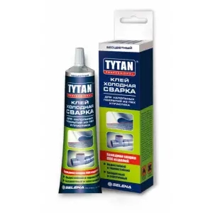 Клей для швов (холодная сварка) для напольных покрытий из ПВХ и пластика TYTAN Professional тюбик 0,1 л