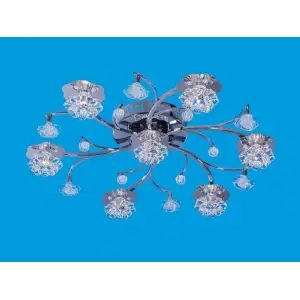 Люстра 3026/6+1CR RC MIXLED