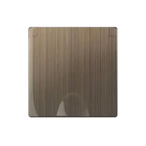 Накладка Werkel для розетки IP44 с крышкой (бронзовый) WL12-SKGSC-IP44-CP , W1179212
