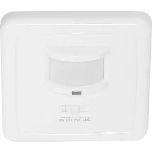 Датчик движения и освещенности Feron 500W 12m белый, SEN1A/LX2000