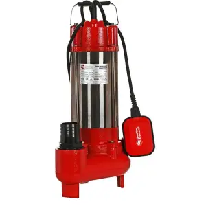 Насос фекальный QUATTRO ELEMENTI Sewage 1200F Ci (1200 Вт, 22000 л/ч, для грязной, 16 м, 21,0 кг)