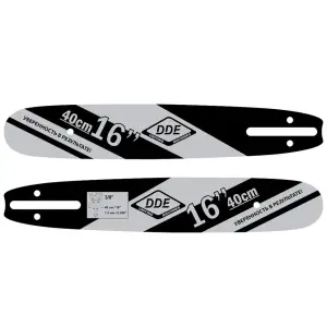Шина 16" 3/8 1,6 60 (для цепи 75DP/LP)(163SLHD025), DDE