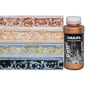 Эмаль DALI DECOR Magic акриловая перламутровая СЕРЕБРО, 0,25 л