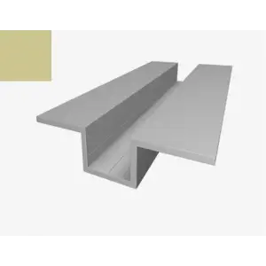 Омега-профиль алюминий окрашенный RAL 1000 (3,0 м)
