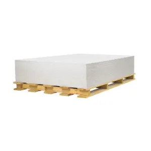 Плита АКУСТИКА Knauf звукопоглощающая ППГЗ-Б1-8/18КР-4ПКбелая 2448х1224х12,5 мм