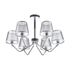 Люстра 17007/6CR SM